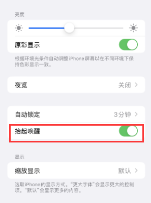 新宁苹果授权维修站分享iPhone轻点无法唤醒怎么办