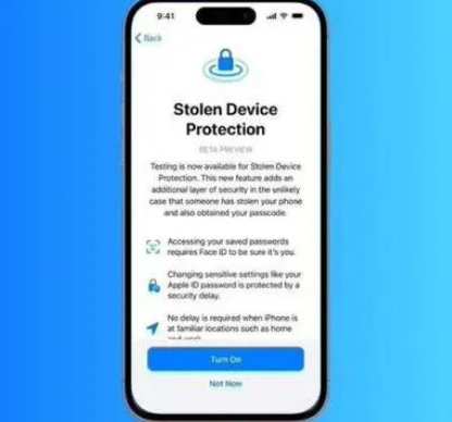 新宁苹果授权维修店分享被盗设备保护功能开启方法 