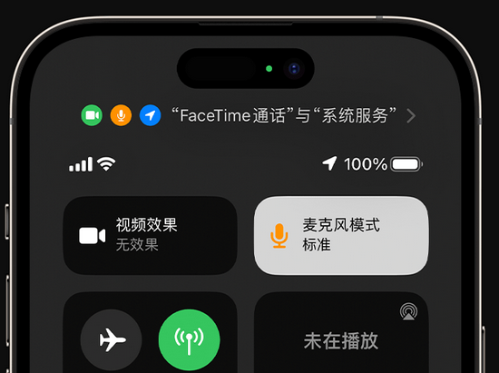 新宁苹果授权维修网点分享iPhone在通话时让你的声音更清晰 