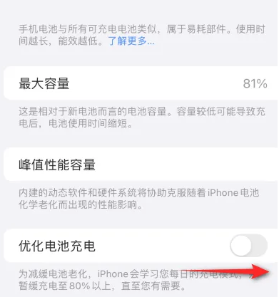 新宁苹果15维修分享iPhone15充电到80%就充不进电了怎么办 