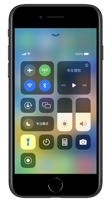 新宁苹果14维修分享苹果iPhone 14 Pro手电筒开启方法 