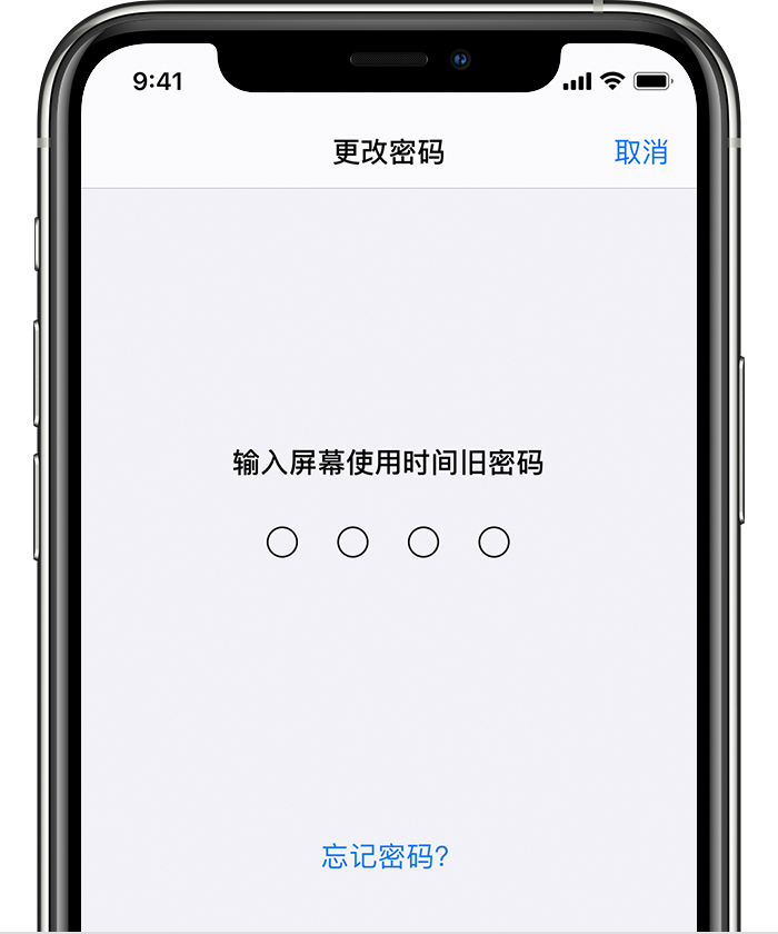 新宁苹果手机维修分享iOS 14 忘记屏幕使用时间密码怎么办 